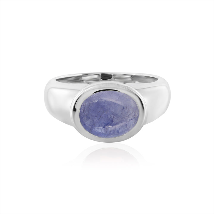 Tanzanite Silver Ring