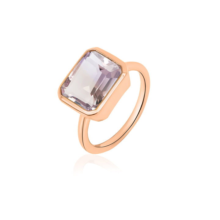 Ametrine Silver Ring