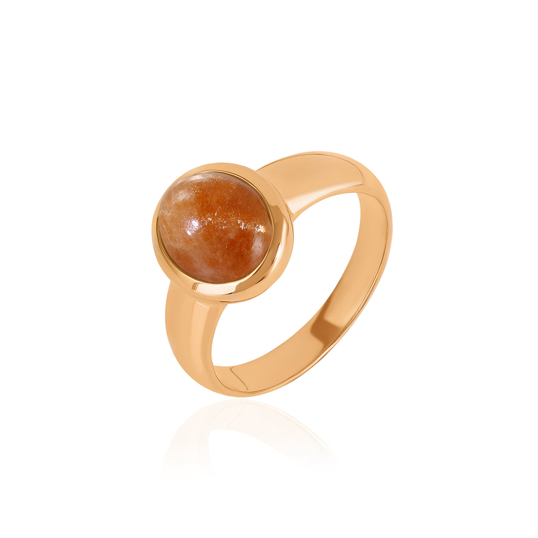 Sunstone 925 Silver Ring